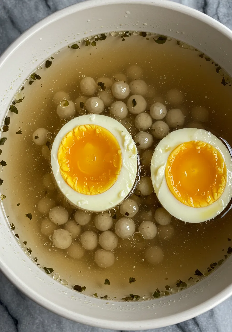 Bubble Egg Soup